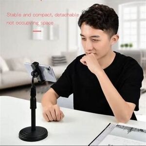 Adjustable Black Cellphone  Tablet Stand